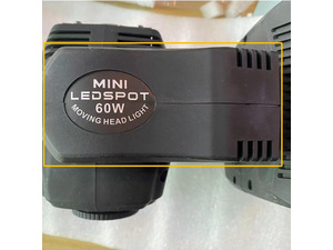 2pcs/lot 60W LED Moving Head Spot Light Head Covers Cover Housing Shell Arm Strip Block Glue Window-shades Plastic Covers