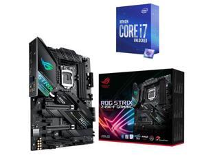 ASUS ROG STRIX Z490-F GAMING LGA 1200 (Intel 10th Gen) Intel Z490 SATA 6Gb/s ATX Intel Motherboard, Intel Core i7-10700K Processor ASUS ROG STRIX Z490-F GAMING LGA 1200 (Intel 10th Gen) Intel Z490 SATA 6Gb/s ATX Intel Motherboard, Intel Core i7-10700K Processor