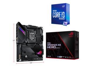 ASUS ROG MAXIMUS XII HERO (WI-FI) LGA 1200 (Intel 10th Gen) Intel Z490 (WiFi 6) SATA 6Gb/s ATX Intel Motherboard, Intel Core i9-10850K Processor ASUS ROG MAXIMUS XII HERO (WI-FI) LGA 1200 (Intel 10th Gen) Intel Z490 (WiFi 6) SATA 6Gb/s ATX Intel Motherboard, Intel Core i9-10850K Processor