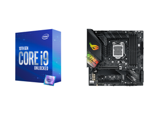 Intel Core i9-10850K Comet Lake 10-Core 3.6 GHz LGA 1200 125W Desktop Processor Intel UHD Graphics 630 - BX8070110850K and ASUS ROG STRIX Z490-G GAMING (WI-FI) LGA 1200 Intel Z490 SATA 6Gb/s Micro ATX Intel Motherboard Intel Core i9-10850K Comet Lake 10-Core 3.6 GHz LGA 1200 125W Desktop Processor Intel UHD Graphics 630 - BX8070110850K and ASUS ROG STRIX Z490-G GAMING (WI-FI) LGA 1200 Intel Z490 SATA 6Gb/s Micro ATX Intel Motherboard