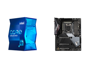 Intel Core i9-11900K Rocket Lake 8-Core 3.5 GHz LGA 1200 125W BX8070811900K Desktop Processor Intel UHD Graphics 750 and GIGABYTE Z590 AORUS ULTRA LGA 1200 Intel Z590 SATA 6Gb/s ATX Intel Motherboard Intel Core i9-11900K Rocket Lake 8-Core 3.5 GHz LGA 1200 125W BX8070811900K Desktop Processor Intel UHD Graphics 750 and GIGABYTE Z590 AORUS ULTRA LGA 1200 Intel Z590 SATA 6Gb/s ATX Intel Motherboard