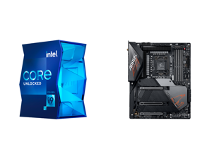 Intel Core i9-11900K Rocket Lake 8-Core 3.5 GHz LGA 1200 125W BX8070811900K Desktop Processor Intel UHD Graphics 750 and GIGABYTE Z590 AORUS MASTER LGA 1200 Intel Z590 ATX Motherboard with Triple M.2 PCIe 4.0 USB 3.2 Gen2X2 Type-C Intel WIF Intel Core i9-11900K Rocket Lake 8-Core 3.5 GHz LGA 1200 125W BX8070811900K Desktop Processor Intel UHD Graphics 750 and GIGABYTE Z590 AORUS MASTER LGA 1200 Intel Z590 ATX Motherboard with Triple M.2 PCIe 4.0 USB 3.2 Gen2X2 Type-C Intel WIF