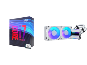 Intel Core i7-9700K Coffee Lake 8-Core 3.6 GHz (4.9 GHz Turbo) LGA 1151 (300 Series) 95W BX80684I79700K Desktop Processor Intel UHD Graphics 630 and Phanteks Glacier One 240MPH D-RGB AIO Liquid CPU Cooler Infinity Mirror Pump Cap Design 2x Intel Core i7-9700K Coffee Lake 8-Core 3.6 GHz (4.9 GHz Turbo) LGA 1151 (300 Series) 95W BX80684I79700K Desktop Processor Intel UHD Graphics 630 and Phanteks Glacier One 240MPH D-RGB AIO Liquid CPU Cooler Infinity Mirror Pump Cap Design 2x