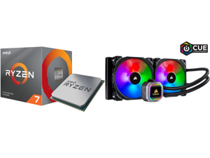 AMD RYZEN 7 3700X 8-Core 3.6 GHz (4.4 GHz Max Boost) Socket AM4 65W 100-100000071BOX Desktop Processor and CORSAIR Hydro Series H115i RGB PLATINUM 280mm 2 x ML PRO 140mm RGB PWM Fans RGB Lighting Fan Control w/ Software Liquid CPU Cooler. C AMD RYZEN 7 3700X 8-Core 3.6 GHz (4.4 GHz Max Boost) Socket AM4 65W 100-100000071BOX Desktop Processor and CORSAIR Hydro Series H115i RGB PLATINUM 280mm 2 x ML PRO 140mm RGB PWM Fans RGB Lighting Fan Control w/ Software Liquid CPU Cooler. C