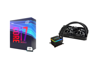 Intel Core i7-9700K Coffee Lake 8-Core 3.6 GHz (4.9 GHz Turbo) LGA 1151 (300 Series) 95W BX80684I79700K Desktop Processor Intel UHD Graphics 630 and Enermax LIQTECH II 240 Addressable RGB All-in-one CPU Liquid Cooler for AM4/ LGA1200 240mm Intel Core i7-9700K Coffee Lake 8-Core 3.6 GHz (4.9 GHz Turbo) LGA 1151 (300 Series) 95W BX80684I79700K Desktop Processor Intel UHD Graphics 630 and Enermax LIQTECH II 240 Addressable RGB All-in-one CPU Liquid Cooler for AM4/ LGA1200 240mm