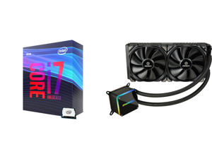 Intel Core i7-9700K Coffee Lake 8-Core 3.6 GHz (4.9 GHz Turbo) LGA 1151 (300 Series) 95W BX80684I79700K Desktop Processor Intel UHD Graphics 630 and Enermax LIQTECH II 280 Addressable RGB All-in-one CPU Liquid Cooler for AM4 / LGA1200 280mm Intel Core i7-9700K Coffee Lake 8-Core 3.6 GHz (4.9 GHz Turbo) LGA 1151 (300 Series) 95W BX80684I79700K Desktop Processor Intel UHD Graphics 630 and Enermax LIQTECH II 280 Addressable RGB All-in-one CPU Liquid Cooler for AM4 / LGA1200 280mm