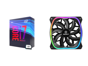 Intel Core i7-9700K Coffee Lake 8-Core 3.6 GHz (4.9 GHz Turbo) LGA 1151 (300 Series) 95W BX80684I79700K Desktop Processor Intel UHD Graphics 630 and Enermax Squa RGB PWM 120mm Case Fan Addressable RGB Sync Via Motherboard Single Pack - Blac Intel Core i7-9700K Coffee Lake 8-Core 3.6 GHz (4.9 GHz Turbo) LGA 1151 (300 Series) 95W BX80684I79700K Desktop Processor Intel UHD Graphics 630 and Enermax Squa RGB PWM 120mm Case Fan Addressable RGB Sync Via Motherboard Single Pack - Blac