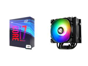 Intel Core i7-9700K Coffee Lake 8-Core 3.6 GHz (4.9 GHz Turbo) LGA 1151 (300 Series) 95W BX80684I79700K Desktop Processor Intel UHD Graphics 630 and Enermax ETS-T50 Axe Addressable RGB CPU Air Cooler 230W+ TDP for Intel/AMD Univeral Socket Intel Core i7-9700K Coffee Lake 8-Core 3.6 GHz (4.9 GHz Turbo) LGA 1151 (300 Series) 95W BX80684I79700K Desktop Processor Intel UHD Graphics 630 and Enermax ETS-T50 Axe Addressable RGB CPU Air Cooler 230W+ TDP for Intel/AMD Univeral Socket