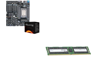 Supermicro AMD Motherboard/CPU Bundle - M12SWA-TF Workstation Motherboard Installed with AMD Ryzen Threadripper PRO 3975WX CPU 32-Core/64-Thread Processor - Integrated by Supermicro and Supermicro (M393A8G40AB2-CWE) 64GB SDRAM ECC Registere Supermicro AMD Motherboard/CPU Bundle - M12SWA-TF Workstation Motherboard Installed with AMD Ryzen Threadripper PRO 3975WX CPU 32-Core/64-Thread Processor - Integrated by Supermicro and Supermicro (M393A8G40AB2-CWE) 64GB SDRAM ECC Registere