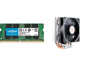 Crucial 8GB 260-Pin DDR4 SO-DIMM DDR4 2666 (PC4 21300) Laptop Memory Model CT8G4SFRA266 and Cooler Master Hyper 212 EVO V2 CPU Air Cooler with SickleFlow 120 PWM Fan Direct Contact Technology 4 copper Heat Pipes for AMD Ryzen/Intel LGA1200/ Crucial 8GB 260-Pin DDR4 SO-DIMM DDR4 2666 (PC4 21300) Laptop Memory Model CT8G4SFRA266 and Cooler Master Hyper 212 EVO V2 CPU Air Cooler with SickleFlow 120 PWM Fan Direct Contact Technology 4 copper Heat Pipes for AMD Ryzen/Intel LGA1200/