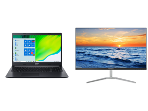 Acer Laptop Aspire 5 A515-44-R4M5 AMD Ryzen 5 4000 Series 4500U (2.30 GHz) 8 GB Memory 512 GB SSD AMD Radeon Graphics 15.6" Windows 10 Home 64-bit and Westinghouse WH27FX9019 27" Full HD 1920 x 1080 HDMI VGA Flicker-Free Technology Low Blue Acer Laptop Aspire 5 A515-44-R4M5 AMD Ryzen 5 4000 Series 4500U (2.30 GHz) 8 GB Memory 512 GB SSD AMD Radeon Graphics 15.6" Windows 10 Home 64-bit and Westinghouse WH27FX9019 27" Full HD 1920 x 1080 HDMI VGA Flicker-Free Technology Low Blue