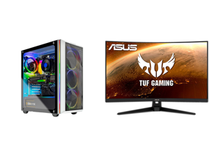 Skytech Chronos - AMD Ryzen 7 3700X - Radeon RX 6700 XT - 16GB DDR4 3200 - 1TB SSD - B550M MB - 750W Gold PSU - ARGB Fans - AC WiFi - Windows 10 Home - Gaming Desktop and ASUS TUF Gaming VG328H1B 31.5" Full HD 1920 x 1080 165Hz (OC) 1ms (MP Skytech Chronos - AMD Ryzen 7 3700X - Radeon RX 6700 XT - 16GB DDR4 3200 - 1TB SSD - B550M MB - 750W Gold PSU - ARGB Fans - AC WiFi - Windows 10 Home - Gaming Desktop and ASUS TUF Gaming VG328H1B 31.5" Full HD 1920 x 1080 165Hz (OC) 1ms (MP