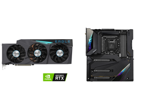 GIGABYTE GeForce RTX 3090 EAGLE OC 24GB Video Card GV-N3090EAGLE OC-24GD and GIGABYTE Z590 AORUS XTREME LGA 1200 Intel Z590 SATA 6Gb/s Extended ATX Intel Motherboard GIGABYTE GeForce RTX 3090 EAGLE OC 24GB Video Card GV-N3090EAGLE OC-24GD and GIGABYTE Z590 AORUS XTREME LGA 1200 Intel Z590 SATA 6Gb/s Extended ATX Intel Motherboard