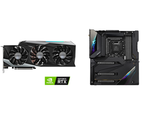 GIGABYTE GeForce RTX 3090 GAMING OC 24G Video Card GV-N3090GAMING OC-24GD and GIGABYTE Z590 AORUS XTREME LGA 1200 Intel Z590 SATA 6Gb/s Extended ATX Intel Motherboard GIGABYTE GeForce RTX 3090 GAMING OC 24G Video Card GV-N3090GAMING OC-24GD and GIGABYTE Z590 AORUS XTREME LGA 1200 Intel Z590 SATA 6Gb/s Extended ATX Intel Motherboard