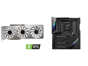 GIGABYTE GeForce RTX 3090 VISION OC 24GB Video Card GV-N3090VISION OC-24GD and GIGABYTE Z590 AORUS XTREME LGA 1200 Intel Z590 SATA 6Gb/s Extended ATX Intel Motherboard GIGABYTE GeForce RTX 3090 VISION OC 24GB Video Card GV-N3090VISION OC-24GD and GIGABYTE Z590 AORUS XTREME LGA 1200 Intel Z590 SATA 6Gb/s Extended ATX Intel Motherboard