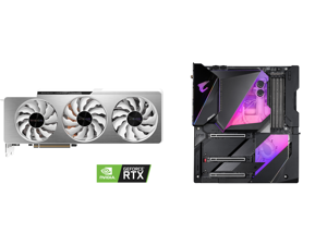 GIGABYTE GeForce RTX 3090 VISION OC 24GB Video Card GV-N3090VISION OC-24GD and GIGABYTE Z490 AORUS XTREME WATERFORCE LGA 1200 Intel Z490 E-ATX Motherboard with Triple M.2 SATA 6Gb/s USB 3.2 Gen 2 WIFI 6 10 GbE LAN Dual Thunderbolt 3 All-In- GIGABYTE GeForce RTX 3090 VISION OC 24GB Video Card GV-N3090VISION OC-24GD and GIGABYTE Z490 AORUS XTREME WATERFORCE LGA 1200 Intel Z490 E-ATX Motherboard with Triple M.2 SATA 6Gb/s USB 3.2 Gen 2 WIFI 6 10 GbE LAN Dual Thunderbolt 3 All-In-
