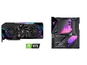 GIGABYTE AORUS GeForce RTX 3090 MASTER 24GB Video Card GV-N3090AORUS M-24GD and GIGABYTE Z490 AORUS XTREME WATERFORCE LGA 1200 Intel Z490 E-ATX Motherboard with Triple M.2 SATA 6Gb/s USB 3.2 Gen 2 WIFI 6 10 GbE LAN Dual Thunderbolt 3 All-In GIGABYTE AORUS GeForce RTX 3090 MASTER 24GB Video Card GV-N3090AORUS M-24GD and GIGABYTE Z490 AORUS XTREME WATERFORCE LGA 1200 Intel Z490 E-ATX Motherboard with Triple M.2 SATA 6Gb/s USB 3.2 Gen 2 WIFI 6 10 GbE LAN Dual Thunderbolt 3 All-In