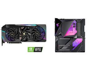 GIGABYTE AORUS GeForce RTX 3090 XTREME 24GB Video Card GV-N3090AORUS X-24GD and GIGABYTE Z490 AORUS XTREME WATERFORCE LGA 1200 Intel Z490 E-ATX Motherboard with Triple M.2 SATA 6Gb/s USB 3.2 Gen 2 WIFI 6 10 GbE LAN Dual Thunderbolt 3 All-In GIGABYTE AORUS GeForce RTX 3090 XTREME 24GB Video Card GV-N3090AORUS X-24GD and GIGABYTE Z490 AORUS XTREME WATERFORCE LGA 1200 Intel Z490 E-ATX Motherboard with Triple M.2 SATA 6Gb/s USB 3.2 Gen 2 WIFI 6 10 GbE LAN Dual Thunderbolt 3 All-In