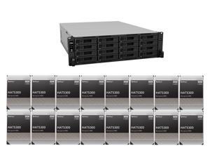 Synology 16 bay RackStation RS4021xs+ (Diskless) and 16 x Synology 12TB Enterprise HDD SATA III 6Gb/s 512e 7200 RPM 256MB Cache 3.5" Internal Hard Drive HAT5300-12T Synology 16 bay RackStation RS4021xs+ (Diskless) and 16 x Synology 12TB Enterprise HDD SATA III 6Gb/s 512e 7200 RPM 256MB Cache 3.5" Internal Hard Drive HAT5300-12T