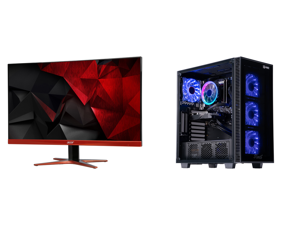 Acer XG270HU omidpx 27" 2K 2560 x 1440 1ms 144Hz AMD FreeSync Technology Edge-to-Edge Frameless Design DVI-D HDMI DisplayPort Built-in Speakers LED Backlit LCD Gaming Monitor and ABS Challenger Gaming PC - Ryzen 5 3600 - GeForce GTX 1660 Su Acer XG270HU omidpx 27" 2K 2560 x 1440 1ms 144Hz AMD FreeSync Technology Edge-to-Edge Frameless Design DVI-D HDMI DisplayPort Built-in Speakers LED Backlit LCD Gaming Monitor and ABS Challenger Gaming PC - Ryzen 5 3600 - GeForce GTX 1660 Su