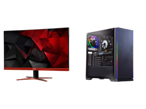 Acer XG270HU omidpx 27" 2K 2560 x 1440 1ms 144Hz AMD FreeSync Technology Edge-to-Edge Frameless Design DVI-D HDMI DisplayPort Built-in Speakers LED Backlit LCD Gaming Monitor and ABS Master Gaming PC - Intel i5 11400F - GeForce RTX 2060 - 1 Acer XG270HU omidpx 27" 2K 2560 x 1440 1ms 144Hz AMD FreeSync Technology Edge-to-Edge Frameless Design DVI-D HDMI DisplayPort Built-in Speakers LED Backlit LCD Gaming Monitor and ABS Master Gaming PC - Intel i5 11400F - GeForce RTX 2060 - 1