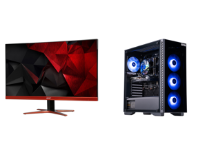 Acer XG270HU omidpx 27" 2K 2560 x 1440 1ms 144Hz AMD FreeSync Technology Edge-to-Edge Frameless Design DVI-D HDMI DisplayPort Built-in Speakers LED Backlit LCD Gaming Monitor and ABS Master Gaming PC - Intel i7 10700F - GeForce RTX 2060 - 1 Acer XG270HU omidpx 27" 2K 2560 x 1440 1ms 144Hz AMD FreeSync Technology Edge-to-Edge Frameless Design DVI-D HDMI DisplayPort Built-in Speakers LED Backlit LCD Gaming Monitor and ABS Master Gaming PC - Intel i7 10700F - GeForce RTX 2060 - 1