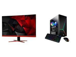 Acer XG270HU omidpx 27" 2K 2560 x 1440 1ms 144Hz AMD FreeSync Technology Edge-to-Edge Frameless Design DVI-D HDMI DisplayPort Built-in Speakers LED Backlit LCD Gaming Monitor and iBUYPOWER Slate 4 161i - Intel Core i7-10700F - GeForce GTX 1 Acer XG270HU omidpx 27" 2K 2560 x 1440 1ms 144Hz AMD FreeSync Technology Edge-to-Edge Frameless Design DVI-D HDMI DisplayPort Built-in Speakers LED Backlit LCD Gaming Monitor and iBUYPOWER Slate 4 161i - Intel Core i7-10700F - GeForce GTX 1