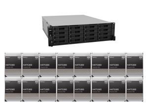 Synology 16 bay RackStation RS4021xs+ (Diskless) and 16 x Synology HAT5300-8T Enterprise 8TB HDD SATA III 6Gb/s 512e 7200 RPM 256MB Cache 3.5" Internal Hard Drive Synology 16 bay RackStation RS4021xs+ (Diskless) and 16 x Synology HAT5300-8T Enterprise 8TB HDD SATA III 6Gb/s 512e 7200 RPM 256MB Cache 3.5" Internal Hard Drive