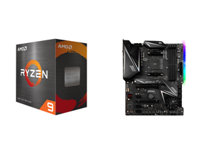 AMD Ryzen 9 5900X 12-Core 3.7 GHz Socket AM4 105W 100-100000061WOF Desktop Processor and MSI MPG X570 GAMING EDGE WIFI Gaming Motherboard AMD AM4 SATA 6Gb/s M.2 USB 3.2 Gen 2 HDMI ATX AMD Ryzen 9 5900X 12-Core 3.7 GHz Socket AM4 105W 100-100000061WOF Desktop Processor and MSI MPG X570 GAMING EDGE WIFI Gaming Motherboard AMD AM4 SATA 6Gb/s M.2 USB 3.2 Gen 2 HDMI ATX