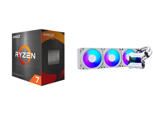 AMD Ryzen 7 5800X 3.8 GHz Socket AM4 100-100000063WOF Desktop Processor and Phanteks Glacier One 360MPH D-RGB AIO Liquid CPU Cooler Infinity Mirror Pump Cap Design 3x Silent 120mm MP PWM Fans 3x D-RGB Halos Fan Frames White AMD Ryzen 7 5800X 3.8 GHz Socket AM4 100-100000063WOF Desktop Processor and Phanteks Glacier One 360MPH D-RGB AIO Liquid CPU Cooler Infinity Mirror Pump Cap Design 3x Silent 120mm MP PWM Fans 3x D-RGB Halos Fan Frames White