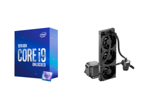 Intel Core i9-10850K 3.6 GHz LGA 1200 Desktop Processor - BX8070110850K and CoolerMaster MasterLiquid ML360 SUB-ZERO Thermoelectric Cooling (TEC) AIO CPU Liquid Cooler Powered by Intel Cryo Cooling Technology 2nd Generation Pump 360 Radiato Intel Core i9-10850K 3.6 GHz LGA 1200 Desktop Processor - BX8070110850K and CoolerMaster MasterLiquid ML360 SUB-ZERO Thermoelectric Cooling (TEC) AIO CPU Liquid Cooler Powered by Intel Cryo Cooling Technology 2nd Generation Pump 360 Radiato