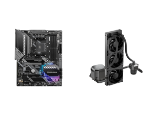 MSI MAG B550 TOMAHAWK AM4 ATX AMD Motherboard and CoolerMaster MasterLiquid ML360 SUB-ZERO Thermoelectric Cooling (TEC) AIO CPU Liquid Cooler Powered by Intel Cryo Cooling Technology 2nd Generation Pump 360 Radiator for Intel LGA 1200 MSI MAG B550 TOMAHAWK AM4 ATX AMD Motherboard and CoolerMaster MasterLiquid ML360 SUB-ZERO Thermoelectric Cooling (TEC) AIO CPU Liquid Cooler Powered by Intel Cryo Cooling Technology 2nd Generation Pump 360 Radiator for Intel LGA 1200