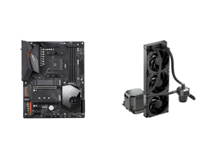 GIGABYTE X570 AORUS ELITE WIFI AM4 ATX AMD Motherboard and CoolerMaster MasterLiquid ML360 SUB-ZERO Thermoelectric Cooling (TEC) AIO CPU Liquid Cooler Powered by Intel Cryo Cooling Technology 2nd Generation Pump 360 Radiator for Intel LGA 1 GIGABYTE X570 AORUS ELITE WIFI AM4 ATX AMD Motherboard and CoolerMaster MasterLiquid ML360 SUB-ZERO Thermoelectric Cooling (TEC) AIO CPU Liquid Cooler Powered by Intel Cryo Cooling Technology 2nd Generation Pump 360 Radiator for Intel LGA 1
