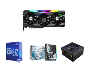 EVGA GeForce RTX 3080 FTW3 ULTRA GAMING Video Card 10G-P5-3897-KL 10GB GDDR6X iCX3 Technology ARGB LED Metal Backplate LHR and Intel Core i7-10700K Comet Lake 8-Core 3.8 GHz LGA 1200 125W Desktop Processor w/ Intel UHD Graphics 630 and ASRo EVGA GeForce RTX 3080 FTW3 ULTRA GAMING Video Card 10G-P5-3897-KL 10GB GDDR6X iCX3 Technology ARGB LED Metal Backplate LHR and Intel Core i7-10700K Comet Lake 8-Core 3.8 GHz LGA 1200 125W Desktop Processor w/ Intel UHD Graphics 630 and ASRo
