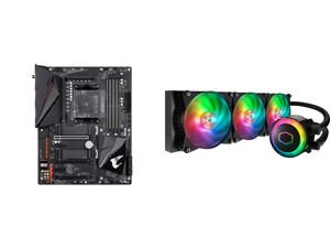 GIGABYTE B550 AORUS PRO AC AM4 AMD B550 ATX Motherboard with Dual M.2 SATA 6Gb/s USB 3.2 Gen 2 Intel 802.11ac 2.5 GbE LAN PCIe 4.0 and Cooler Master MasterLiquid ML360R ARGB Close-Loop AIO CPU Liquid Cooler 360 Radiator Dual Chamber Pump Ad GIGABYTE B550 AORUS PRO AC AM4 AMD B550 ATX Motherboard with Dual M.2 SATA 6Gb/s USB 3.2 Gen 2 Intel 802.11ac 2.5 GbE LAN PCIe 4.0 and Cooler Master MasterLiquid ML360R ARGB Close-Loop AIO CPU Liquid Cooler 360 Radiator Dual Chamber Pump Ad