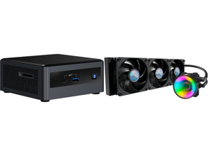 Intel NUC 10 BXNUC10i3FNHN1 Mini / Booksize Barebone System and MasterLiquid ML360 Mirror ARGB Close-Loop AIO CPU Liquid Cooler Mirror ARGB Pump 360 Radiator Triple SickleFlow 120mm 3rd Gen Dual Chamber Pump for AMD Ryzen/Intel 1200 1151 Intel NUC 10 BXNUC10i3FNHN1 Mini / Booksize Barebone System and MasterLiquid ML360 Mirror ARGB Close-Loop AIO CPU Liquid Cooler Mirror ARGB Pump 360 Radiator Triple SickleFlow 120mm 3rd Gen Dual Chamber Pump for AMD Ryzen/Intel 1200 1151