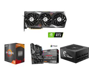 MSI Gaming GeForce RTX 3070 8GB GDDR6 PCI Express 4.0 Video Card 3070 GAMING Z TRIO 8G LHR and AMD Ryzen 5 5600X Vermeer 6-Core 3.7 GHz Socket AM4 65W 100-100000065BOX Desktop Processor and MSI MAG X570 TOMAHAWK WIFI AM4 AMD X570 SATA 6Gb/s MSI Gaming GeForce RTX 3070 8GB GDDR6 PCI Express 4.0 Video Card 3070 GAMING Z TRIO 8G LHR and AMD Ryzen 5 5600X Vermeer 6-Core 3.7 GHz Socket AM4 65W 100-100000065BOX Desktop Processor and MSI MAG X570 TOMAHAWK WIFI AM4 AMD X570 SATA 6Gb/s