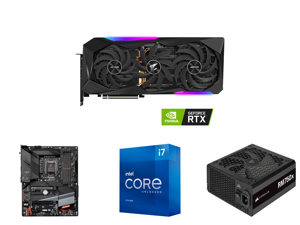 GIGABYTE AORUS GeForce RTX 3070 Ti 8GB GDDR6X PCI Express 4.0 ATX Video Card GV-N307TAORUS M-8GD and GIGABYTE Z590 AORUS ELITE AX LGA 1200 Intel Z590 ATX Motherboard with Triple M.2 PCIe 4.0 USB 3.2 Gen2X2 Type-C Intel WIFI 6 2.5GbE LAN and GIGABYTE AORUS GeForce RTX 3070 Ti 8GB GDDR6X PCI Express 4.0 ATX Video Card GV-N307TAORUS M-8GD and GIGABYTE Z590 AORUS ELITE AX LGA 1200 Intel Z590 ATX Motherboard with Triple M.2 PCIe 4.0 USB 3.2 Gen2X2 Type-C Intel WIFI 6 2.5GbE LAN and