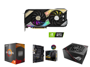 ASUS KO NVIDIA GeForce RTX 3070 V2 OC Edition 8GB GDDR6 Gaming Graphics Card (PCIe 4.0 8GB GDDR6 LHR HDMI 2.1 DisplayPort 1.4a Axial-tech Fan Design 0dB Technology Enduring Capacitors) and AMD Ryzen 7 5800X - Ryzen 7 5000 Series Vermeer (Ze ASUS KO NVIDIA GeForce RTX 3070 V2 OC Edition 8GB GDDR6 Gaming Graphics Card (PCIe 4.0 8GB GDDR6 LHR HDMI 2.1 DisplayPort 1.4a Axial-tech Fan Design 0dB Technology Enduring Capacitors) and AMD Ryzen 7 5800X - Ryzen 7 5000 Series Vermeer (Ze