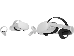 Meta Quest 2 - Advanced All-In-One Virtual Reality Headset - 128 GB and Meta Quest 2 Elite Strap With Battery Light Gray