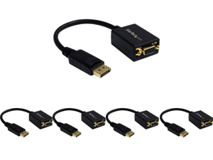 5 x StarTech.com DP2VGA2 DisplayPort To VGA Adapter - Active - 1080p - DP to VGA Adapter 5 x StarTech.com DP2VGA2 DisplayPort To VGA Adapter - Active - 1080p - DP to VGA Adapter