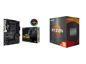 ASUS TUF Gaming X570-PRO (WiFi 6) AMD AM4 (3rd Gen Ryzen ATX Gaming Motherboard (PCIe 4.0 2.5Gb LAN BIOS Flashback HDMI USB 3.2 Gen 2 Addressable Gen 2 RGB Header and Aura Sync) and AMD Ryzen 9 5950X - Ryzen 9 5000 Series Vermeer (Zen 3) 16
