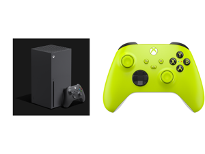 Microsoft Xbox Series X and Xbox Wireless Controller - Electric Volt