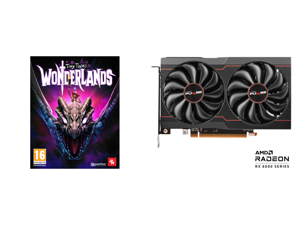 Tiny Tina's Wonderlands [Epic Online Game Code] and SAPPHIRE PULSE Radeon RX 6500 XT Video Card 11314-01-20G