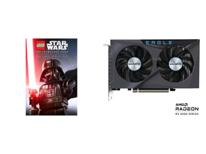 LEGO® Star Wars™: The Skywalker Saga Deluxe Edition - PC [Online Game Code] and GIGABYTE Eagle Radeon RX 6500 XT Video Card GV-R65XTEAGLE-4GD