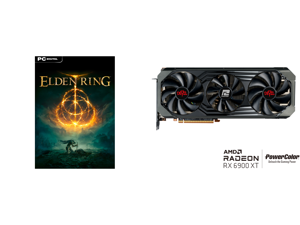 ELDEN RING - PC [Steam Online Game Code] and PowerColor Red Devil AMD Radeon RX 6900 XT Gaming Graphics Card with 16GB GDDR6 Memory Powered by AMD RDNA 2 Raytracing PCI Express 4.0 HDMI 2.1 AMD Infinity Cache AXRX 6900XT 16GBD6-3DHE/OC