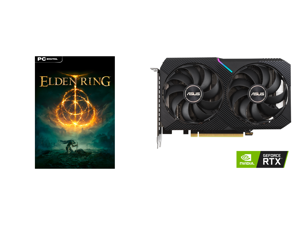 ELDEN RING - PC [Steam Online Game Code] and ASUS Dual GeForce RTX 3050 Video Card DUAL-RTX3050-O8G