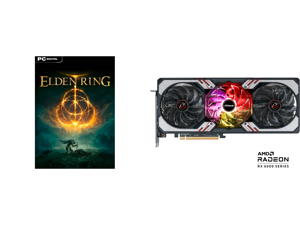 ELDEN RING - PC [Steam Online Game Code] and ASRock Phantom Gaming D Radeon RX 6750 XT Video Card RX6750XT PGD 12GO