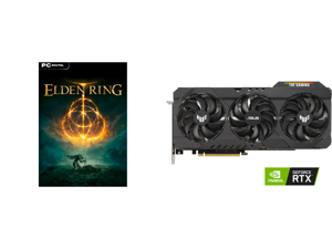 ELDEN RING - PC [Steam Online Game Code] and ASUS TUF Gaming GeForce RTX 3080 Ti Video Card TUF-RTX3080TI-O12G-GAMING