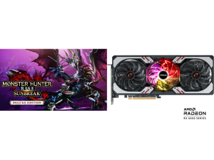 Monster Hunter Rise: Sunbreak Deluxe Edition - PC [Online Game Code] and ASRock Phantom Gaming D Radeon RX 6750 XT Video Card RX6750XT PGD 12GO